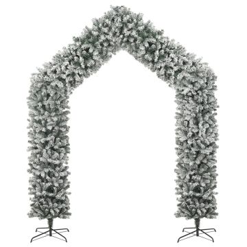 Albero di Natale ad Arco Innevato 270 cm