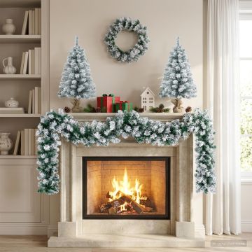 Albero di Natale Mini 45 cm PVC Bianco