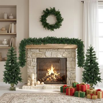 Albero di Natale Mini 120 cm PVC e PE Verde
