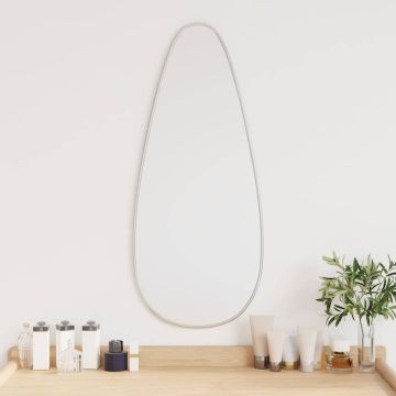 Specchio da Parete Argento 70x30 cm