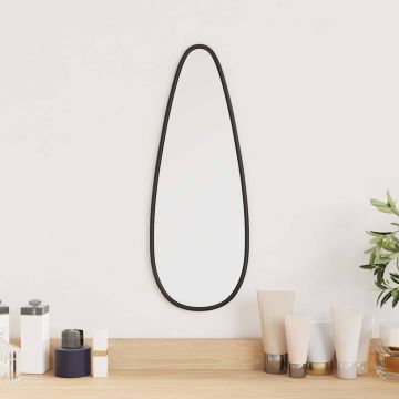 Specchio da Parete Nero 40x15 cm