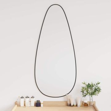 Specchio da Parete Nero 100x45 cm