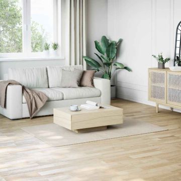 Tappeto Shaggy Crema/Bianco 120x183 cm in Poliestere