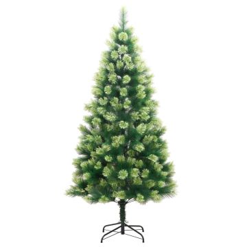 Albero di Natale Artificiale Incernierato con Base 120 cm