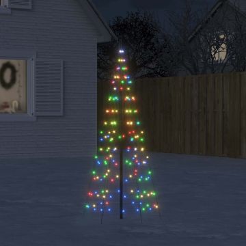 Albero di Natale a LED 200 LED Colorato 180 cm