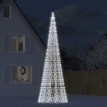 Albero di Natale a LED 1534 LED Bianco Freddo 500 cm