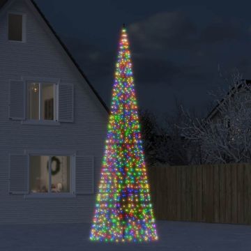 Albero di Natale a LED 1534 LED Colorato 500 cm