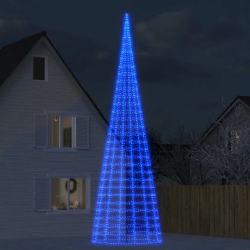 Albero di Natale a LED 3000 LED Blu 800 cm