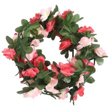 Ghirlande Fiori 6 pz Rosa Primavera 250 cm