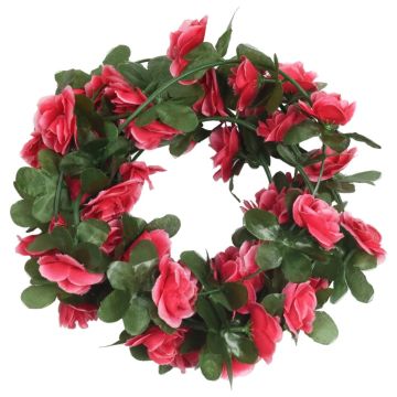 Ghirlande Fiori 6 pz Rosa Rossa 250 cm