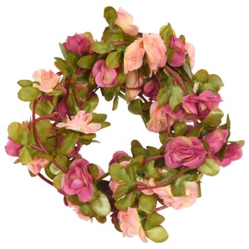 Ghirlande Fiori 6 pz Rosa Rossa 250 cm