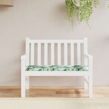 Cuscino per Sedia Tessuto Oxford Motivo a Foglie