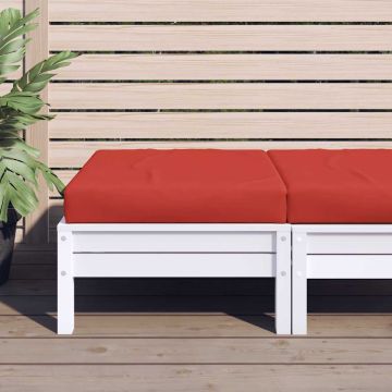 Cuscino per Pallet Rosso 60x60x9,5 cm in Tessuto Oxford