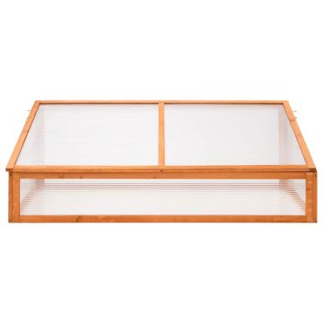 Serra Arancione 110x56x39 cm Legno di Abete