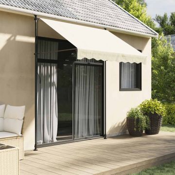 Tenda retrattile manuale Crema