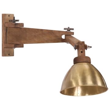 Lampada a Parete 25 W Ottone Anticato E27