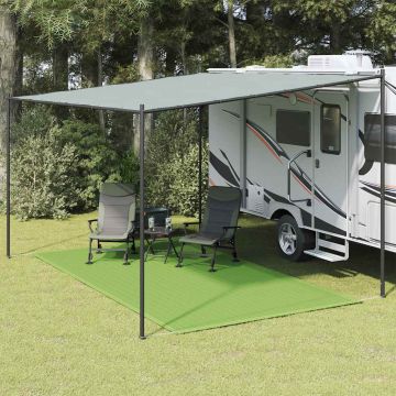 Tappeto da Tenda Verde Chiaro 250x400 cm HDPE