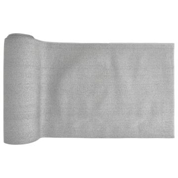 Rete per Privacy Grigio Chiaro 1,5x25 m in HDPE 195 g/m²