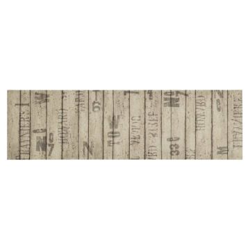 Tappeto da Cucina Lavabile Recinzione 45x150 cm in Velluto