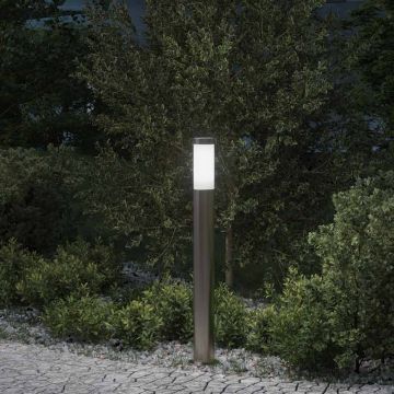 Lampada a paletto 80 cm in Acciaio Inox IP44