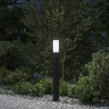 Lampada a paletto 80 cm in Acciaio Inox IP44