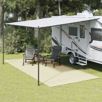 Tappeto da Tenda Crema 5,5x2,5 m