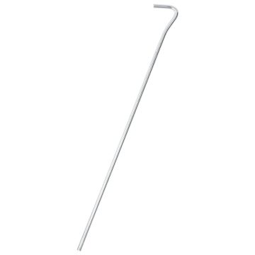 Picchetti per Tenda 25 pz 30 cm Ø7 mm in Acciaio Zincato
