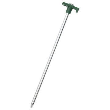 Picchetti per Tenda 12 pz 25 cm 7 mm in Acciaio Zincato e PP