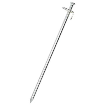 Picchetti per Tenda 24 pz 30 cm 8 mm in Acciaio Zincato