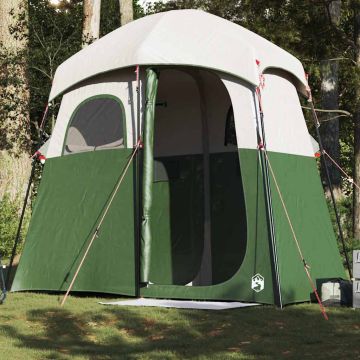 Tenda da Doccia per 2 Persone Verde Impermeabile