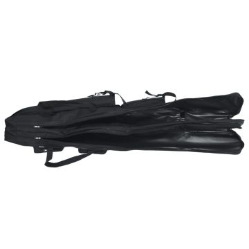 Borsa per Canna da Pesca Nera 150 cm in Tessuto Oxford