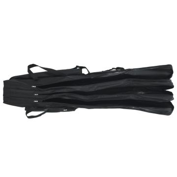 Borsa per Canna da Pesca Nera 150 cm in Tessuto Oxford