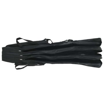 Borsa per Canna da Pesca Nera 160 cm in Tessuto Oxford