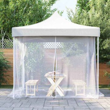 Zanzariera per Esterni 220 Maglie Bianca 300x300x200 cm