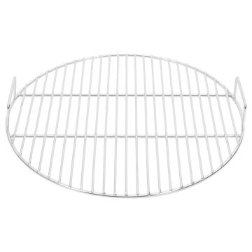 Griglia con Maniglie Rotonda Ø44,5 cm in Acciaio Inox 304