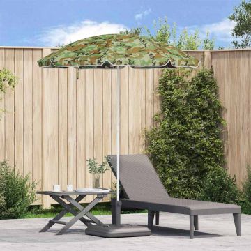 Ombrello da giardino 240 cm Poliestere 170T Mimetico