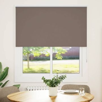 Tenda a Rullo Oscurante 125x130 cm Larghezza Tessuto 121,6 cm