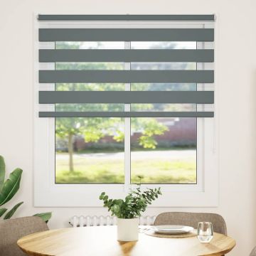 Tenda a Rullo Zebra Larghezza Tessuto 115,9 cm Poliestere