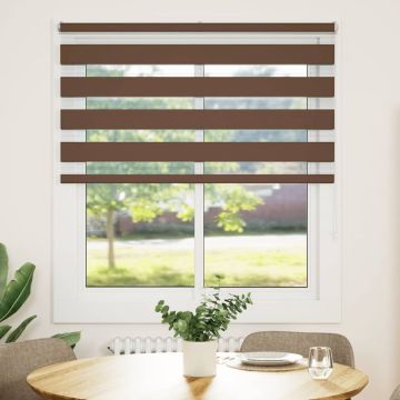 Tenda a Rullo Zebra Larghezza Tessuto 125,9 cm Poliestere