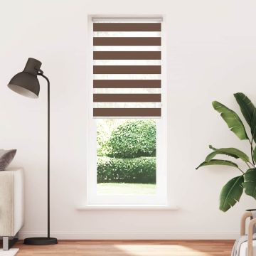 Tenda a Rullo Zebra Larghezza Tessuto 85,9 cm Poliestere
