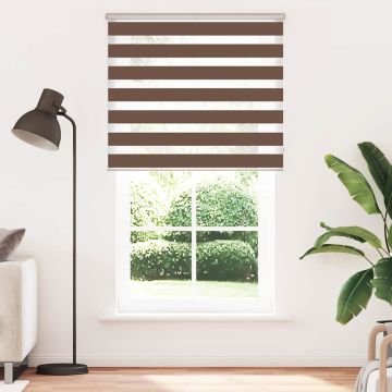 Tenda a Rullo Zebra Larghezza Tessuto 115,9 cm Poliestere