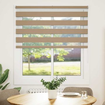 Tenda a Rullo Zebra Larghezza Tessuto 115,9 cm Poliestere