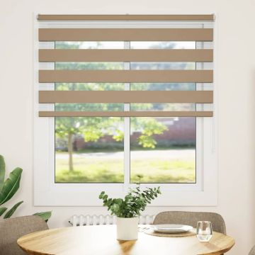 Tenda a Rullo Zebra Larghezza Tessuto 125,9 cm Poliestere