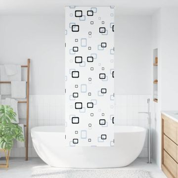 Tenda a Rullo Doccia 70x240 cm Larghezza Tessuto 66 cm