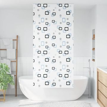 Tenda a Rullo Doccia 100x240 cm Larghezza Tessuto 96 cm