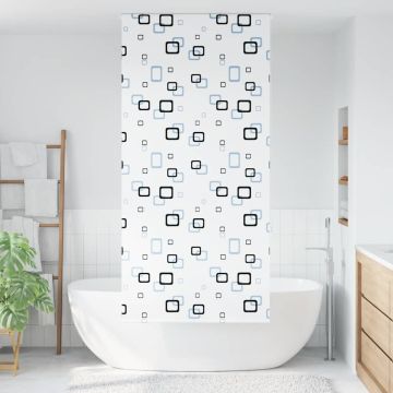 Tenda a Rullo Doccia 110x240 cm Larghezza Tessuto 106 cm