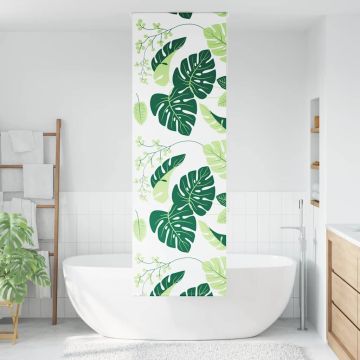 Tenda a Rullo Doccia 80x240 cm Larghezza Tessuto 76 cm