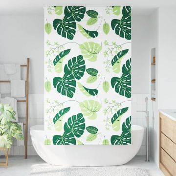 Tenda a Rullo Doccia 130x240 cm Larghezza Tessuto 126 cm