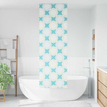 Tenda a Rullo Doccia 60x240 cm Larghezza Tessuto 56 cm