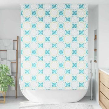 Tenda a Rullo Doccia 150x240 cm Larghezza Tessuto 146 cm
